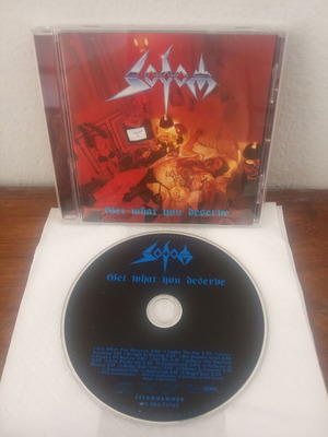 Sodom Get What You Deserve CD like new, metal