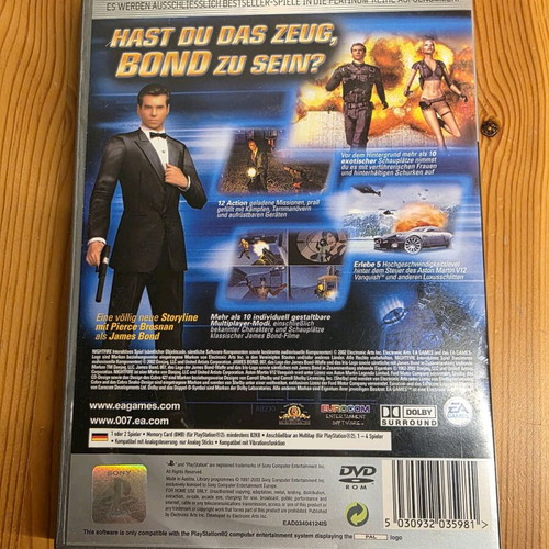 007 Nightfire PlayStation 2 Platinum Edition used
