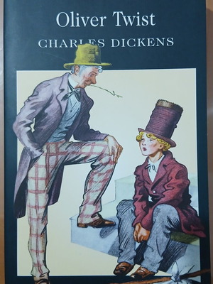 Oliver Twist by Charles Dickens book used, English