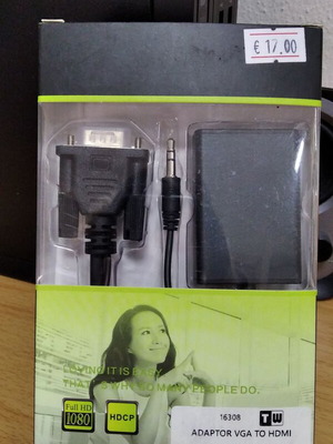 Αντάπτορας απο vga(D-sub) σε HDMI
