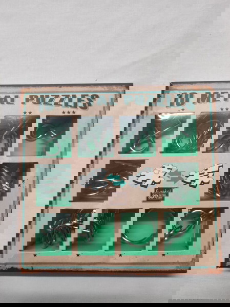 10 Metal Puzzles σετ από την Eureka