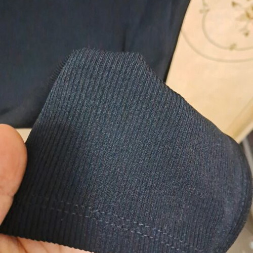 Long elastic dress black, like new, side slit, 95% viscose