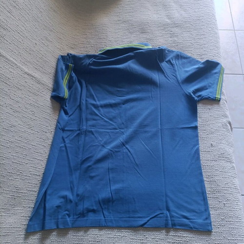Kappa men's polo shirt used, size XL, blue