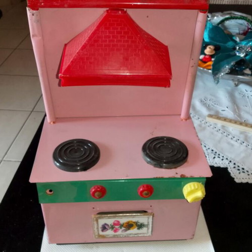 Collectible Tin Toy Kitchen 1960-1970 used, rare