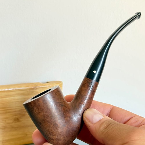 Dr Grabow Hillcrest Tobacco Pipe used, vintage bent briar with White Spade