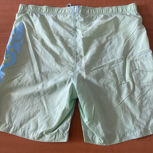 Lotto men's swim shorts used, turquoise, size L