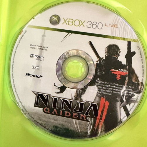 Ninja Gaiden 2 Xbox 360 game like new