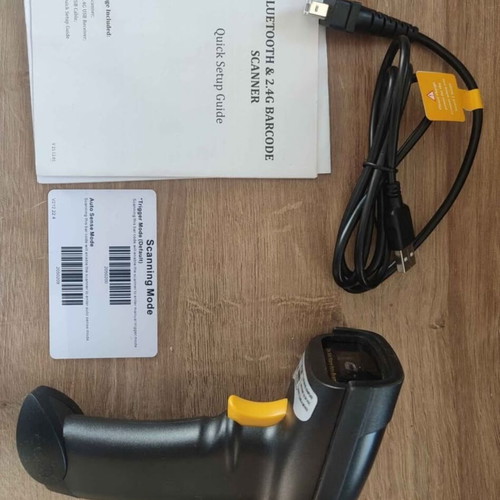Wireless barcode scanner