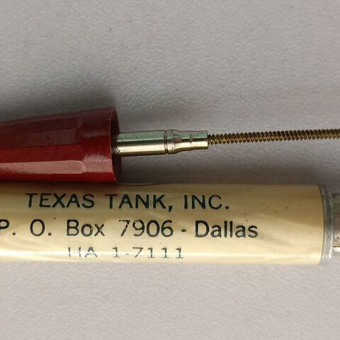 Texas Tank Inc. promotional mechanical pencil used