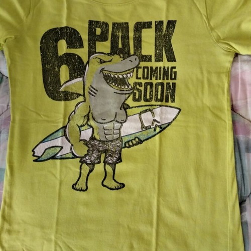 Boys' t-shirts used, pack of 20, multicolor, ages 9-14