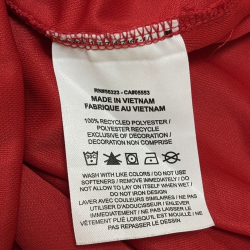 Nike Dri-Fit Polo shirt XL like new, red