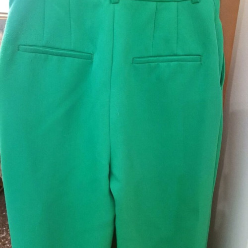 Zara women's pants used, green, size XS