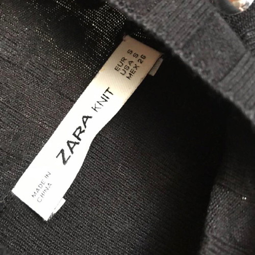 Zara limited edition dress with studs new, black, size S