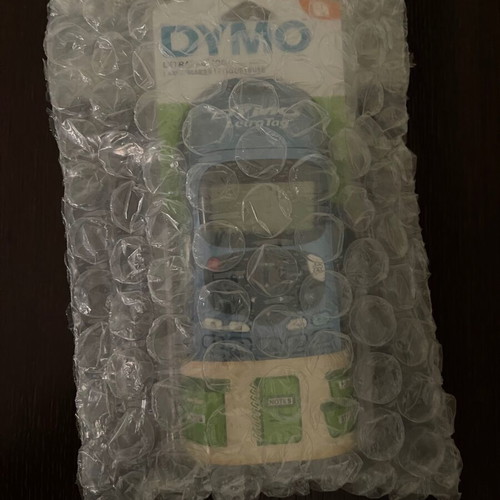 Dymo LetraTag LT-100H electronic label maker blue color new
