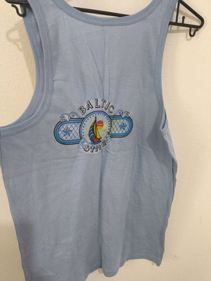 Men's shirt new Soviet blue size L