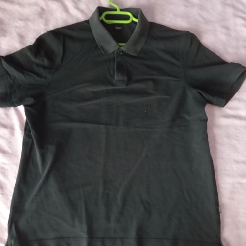 Esprit polo pique shirt used, black, size M/S