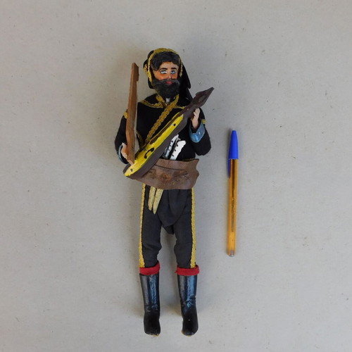 Greek doll with traditional costume like new