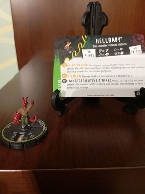Hellbaby Hellboy miniature collectible like new