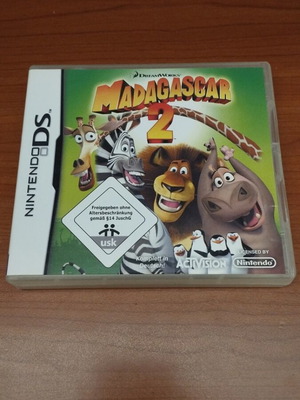 Madagascar 2 Nintendo DS game used, action