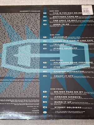 Hammer  – Too Legit To Quit  2XLP