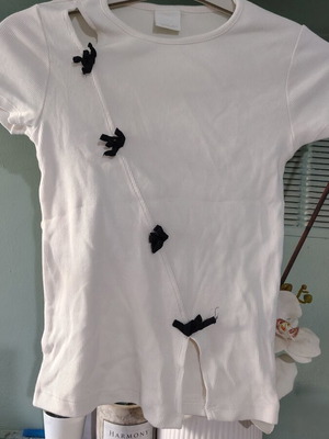 Zara T-shirt No 156 White Like New, Size 158 cm