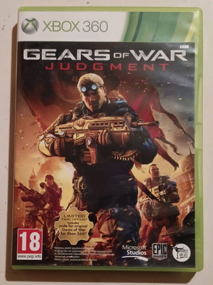 Gears Of War Judgment Xbox 360 like new, Standard Edition