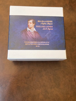 10 Euro Philhellenes 2022 Lord Byron new