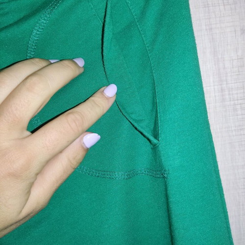 Women's sweatpants used, green