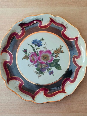 Rosenthal Kronach decorative plate vintage, like new, 34 cm