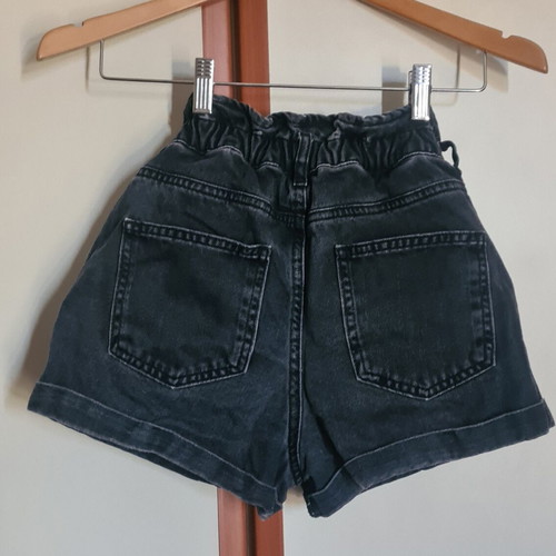 Only women's shorts like new, black-gray, size XS