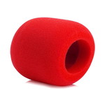 Microphone Windshield Sponge Red new