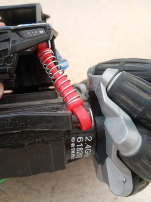Remote control car used, untested, charges via USB cable