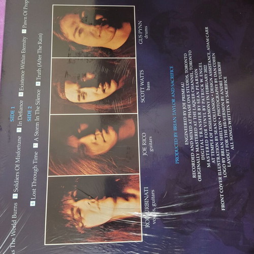 Sacrifice Soldier of Misfortune vinyl new