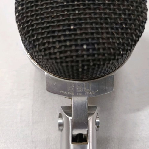 Binson B60 microphone used, 60s-70s decade in very good condition