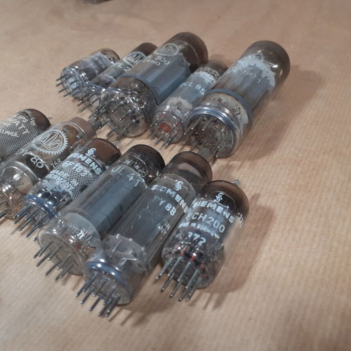 Siemens Valvo Ultron Telefunken Vacuum Tubes used