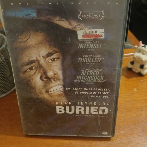 Buried DVD like new with subtitles
