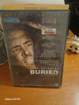 Buried DVD like new with subtitles