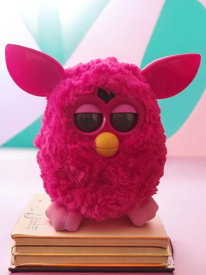 Furby ροζ φούξια μεταχειρισμένο, λειτουργικό