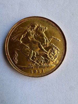 English George 1911 Sydney Pound used
