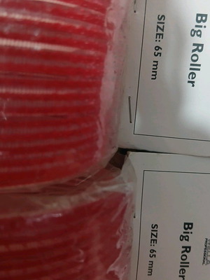 Wella Hair Rollers Large Self-Adhesive 65mm, 2 Packs of 6, new