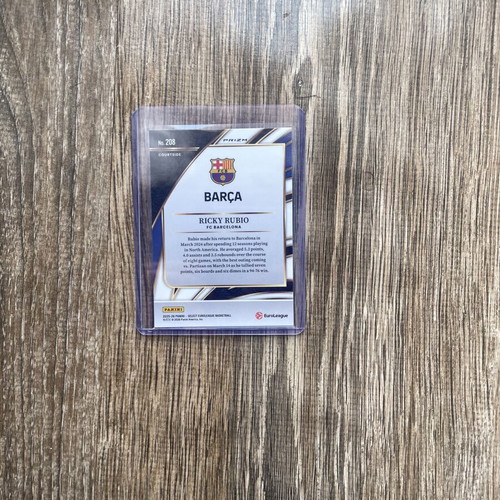 Ricky Rubio SSP Zebra card new