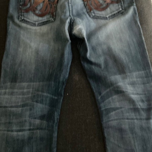 Rock and Republic men's jeans used, size 33 waist 34 leg, blue