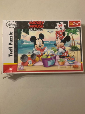 Παζλ Mickey Mini 24 κομμάτια σαν καινούργιο, μέγεθος maxi 60x40 cm