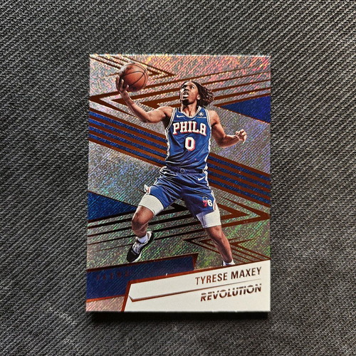 Tyrese Maxey Revolution NBA 24/25 base card new, authentic