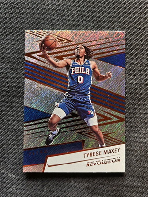 Tyrese Maxey Revolution NBA 24/25 base card new, authentic