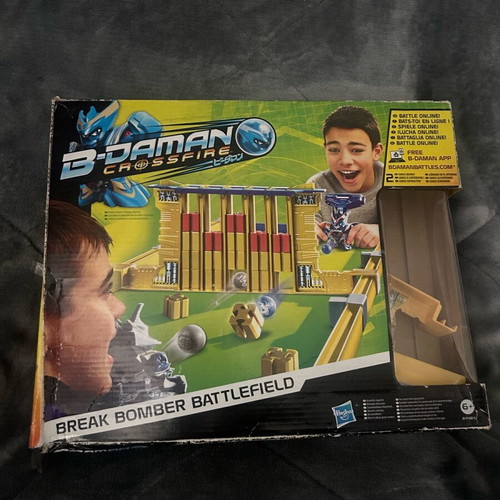 Bdaman Crossfire playset like new with all pieces and accessories