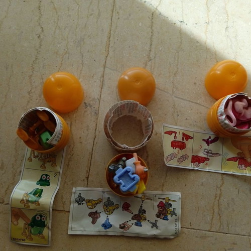 Kinder eggs new, pack of 3