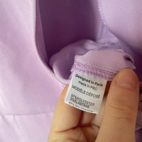 Purple one-piece shorts like new, size S