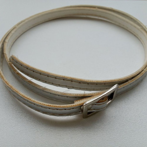 Children's adjustable silver belt like new