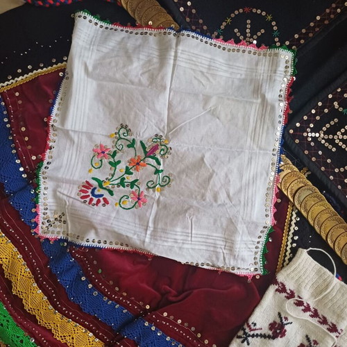 Thrace folk costume complete with jewelry, new